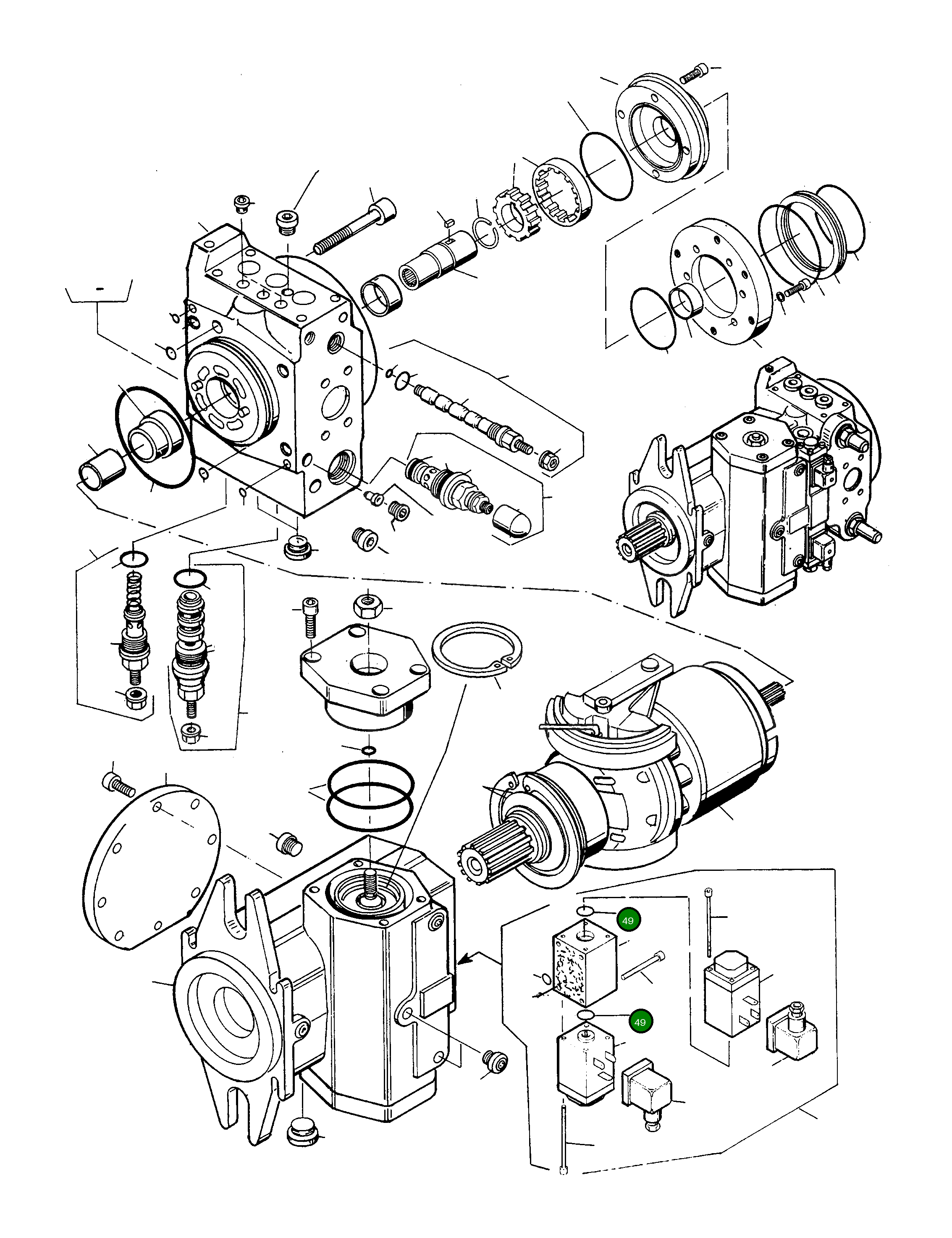 Кольцо уплотнительное (O-Ring) 4912003M1 Komatsu