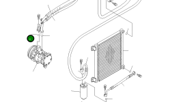 Кольцо уплотнительное (O-Ring) AN7050-0600 Komatsu