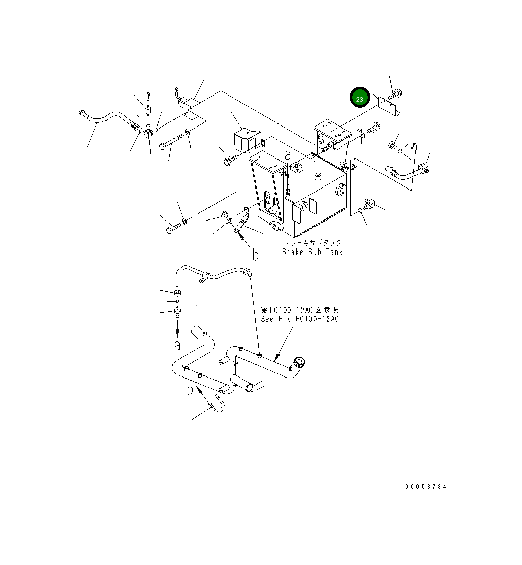 Крышка 569-43-86870 Komatsu