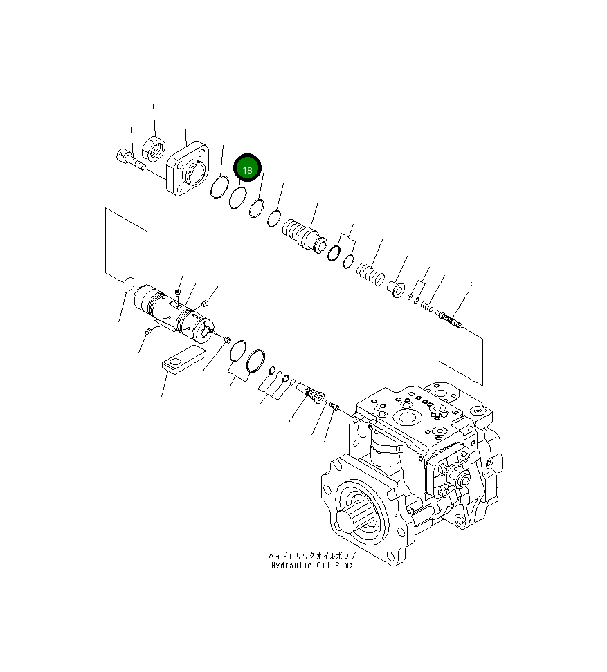 Кольцо уплотнительное (O-Ring) 07000-F2050 Komatsu