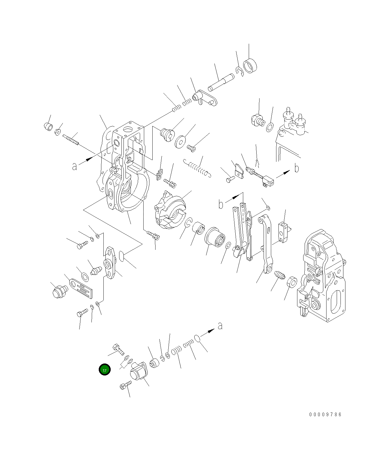 Болт DK029731-01 Komatsu