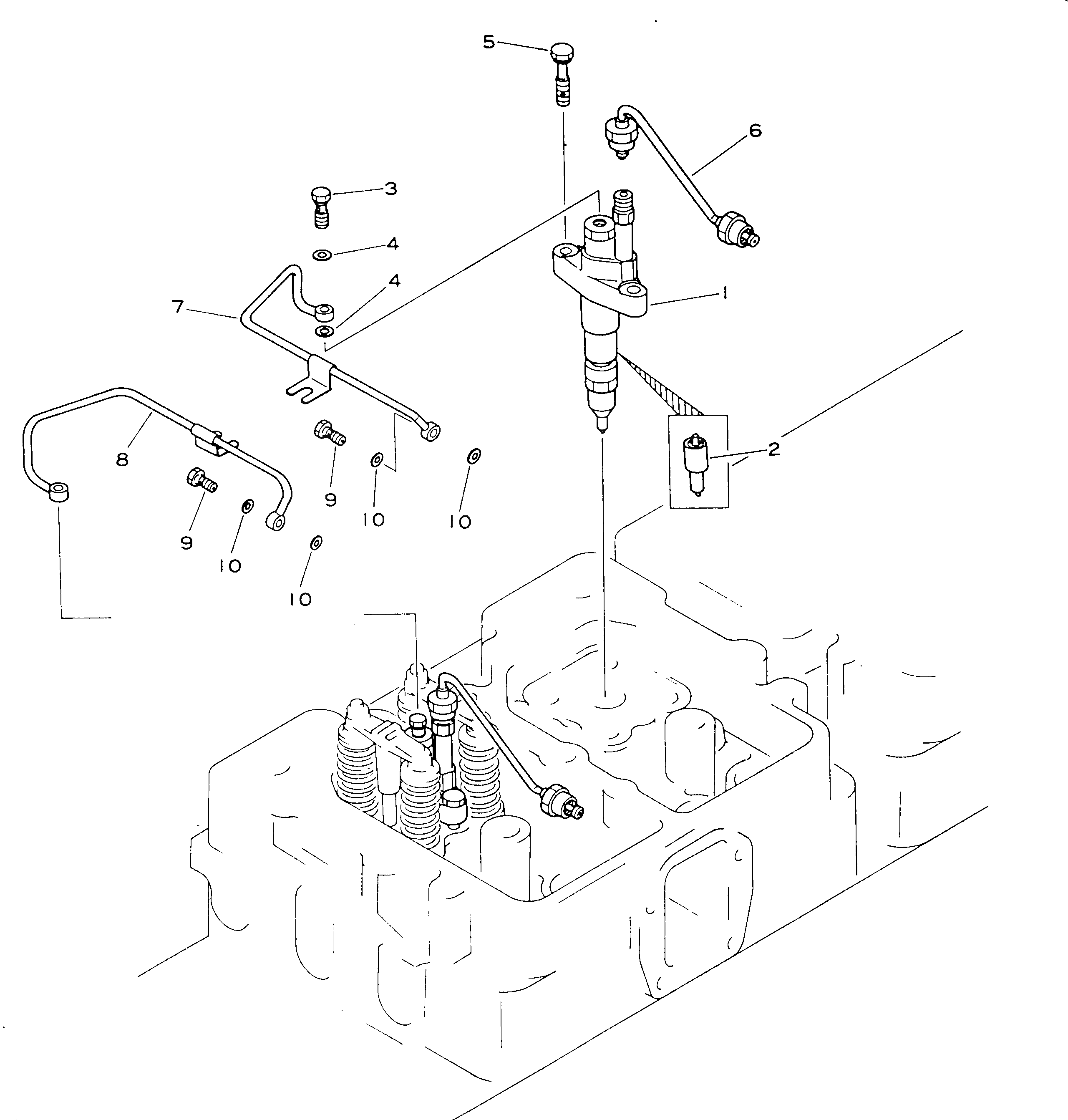 Болт 6127-11-3210  Komatsu