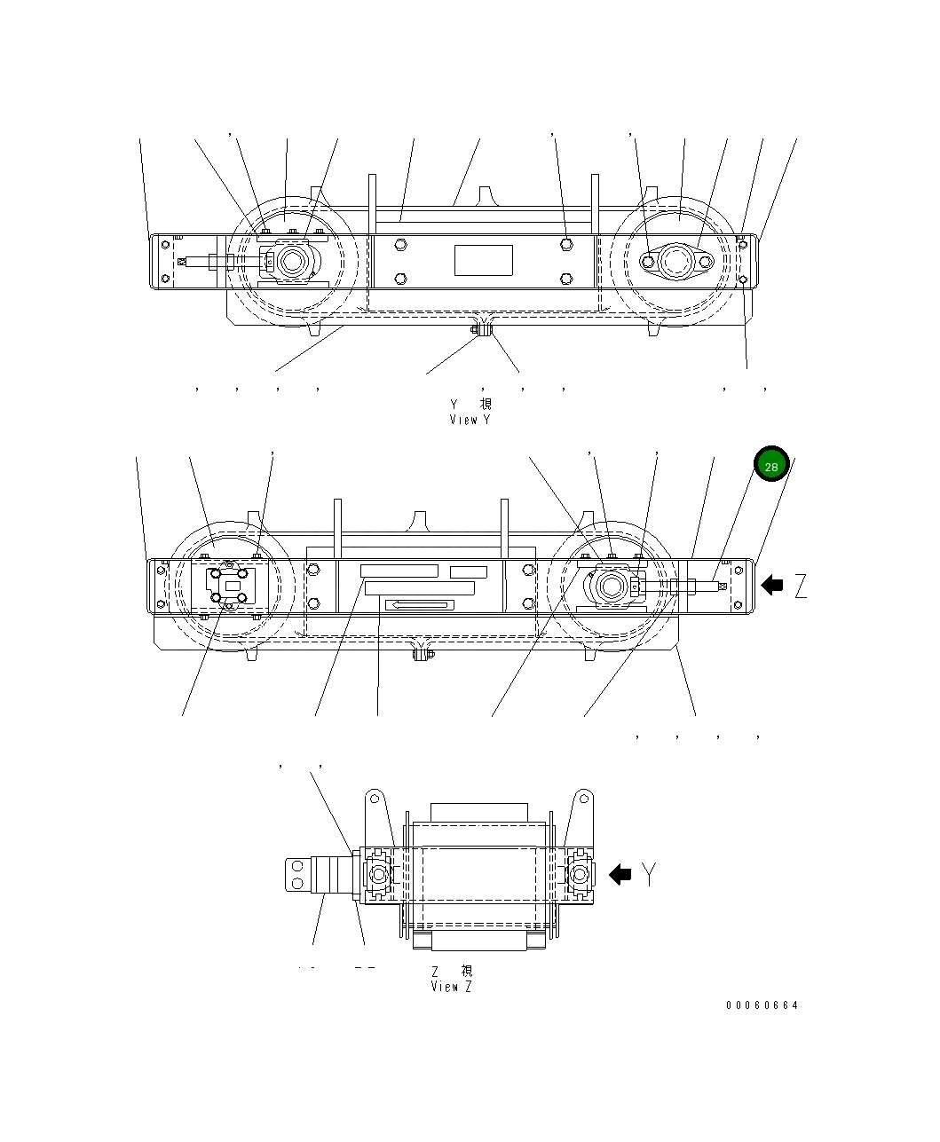 Болт MFH0000601  Komatsu