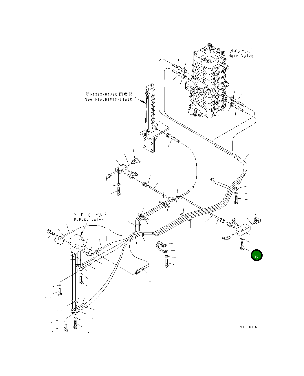 Болт 01010-81045 Komatsu