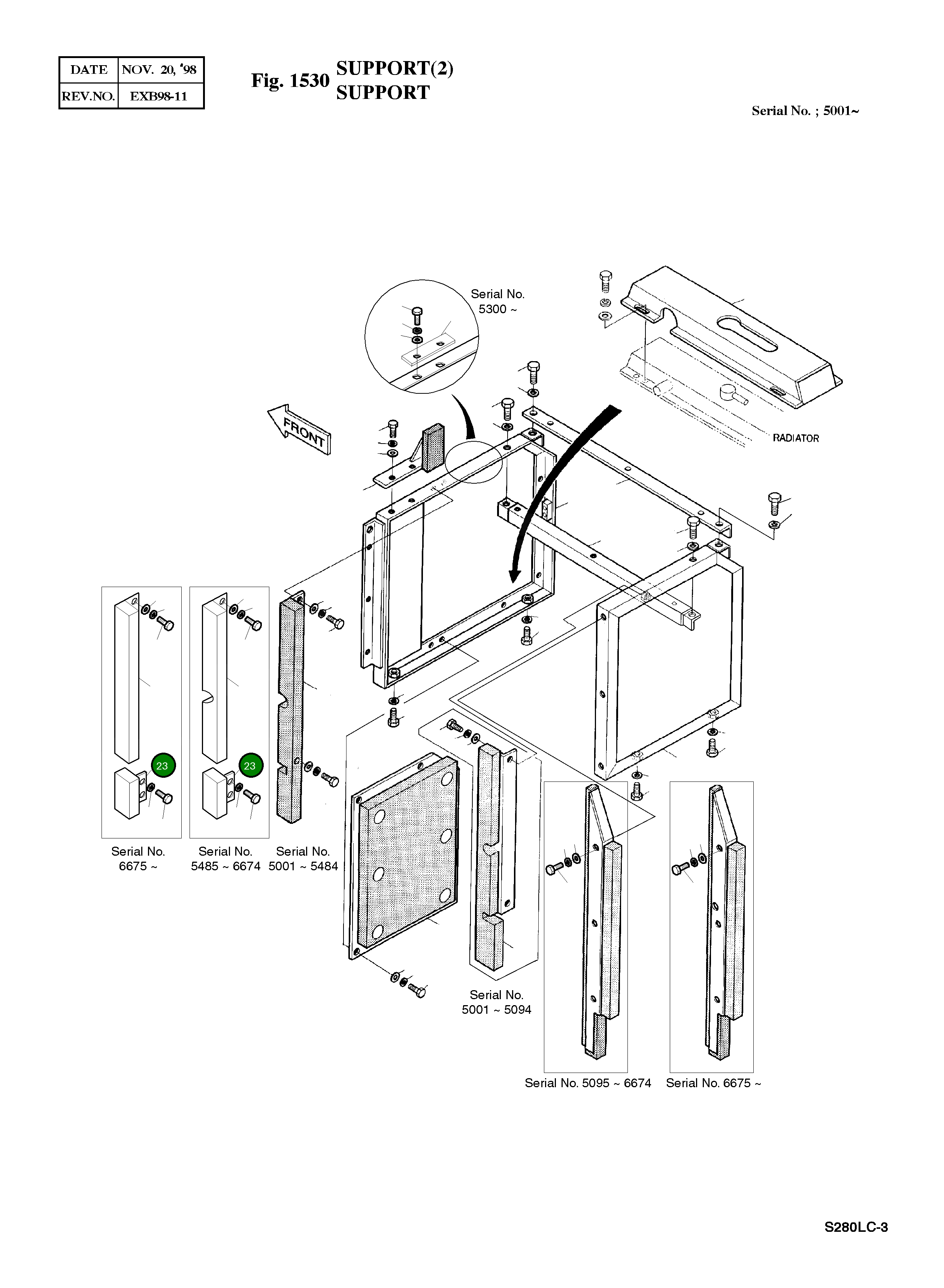 Крышка 2621-3578  Komatsu