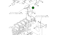 Крышка 6212-12-9530 Komatsu