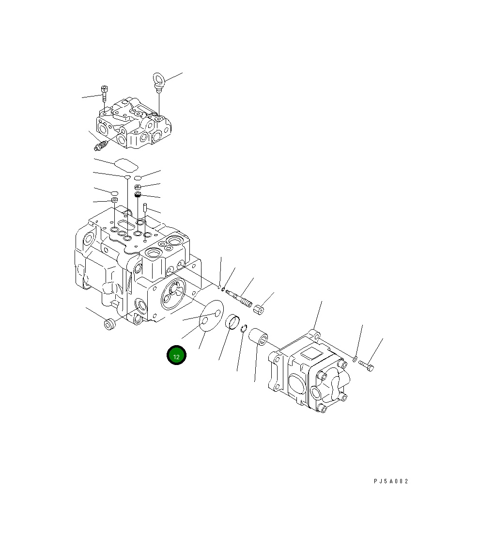 Кольцо уплотнительное (O-Ring) 07000-12014 Komatsu