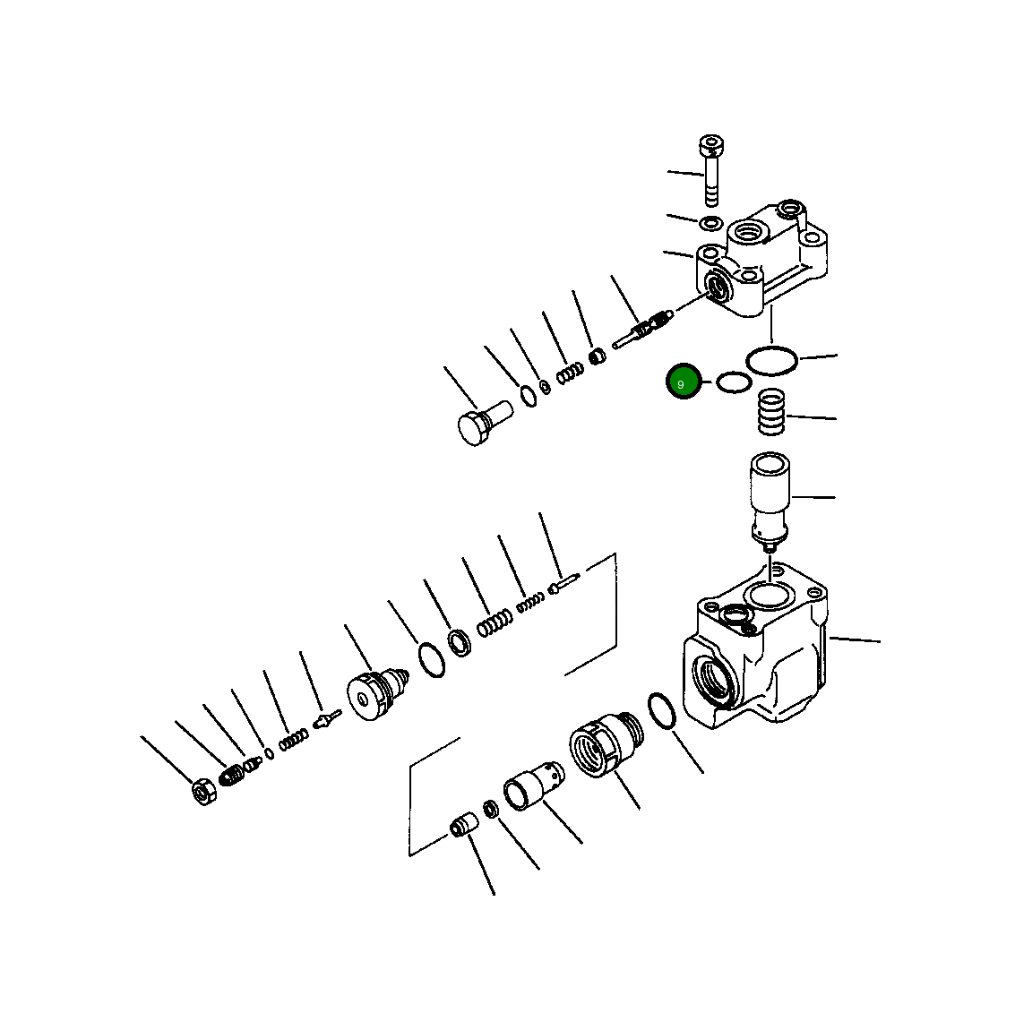 Кольцо уплотнительное (O-Ring) 07000 03028 Komatsu