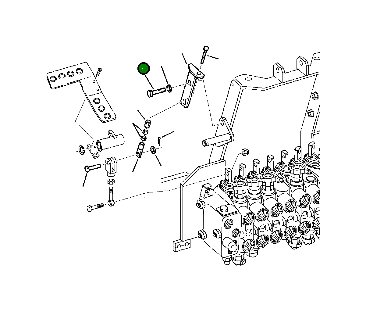 Болт 801015110 Komatsu