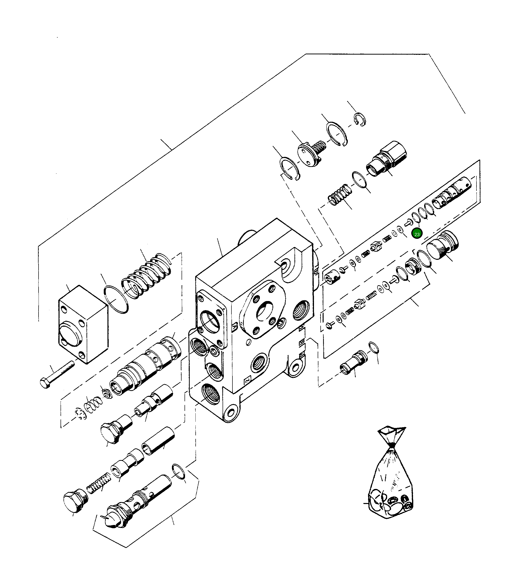 Кольцо уплотнительное (O-Ring) 2995784X1 Komatsu
