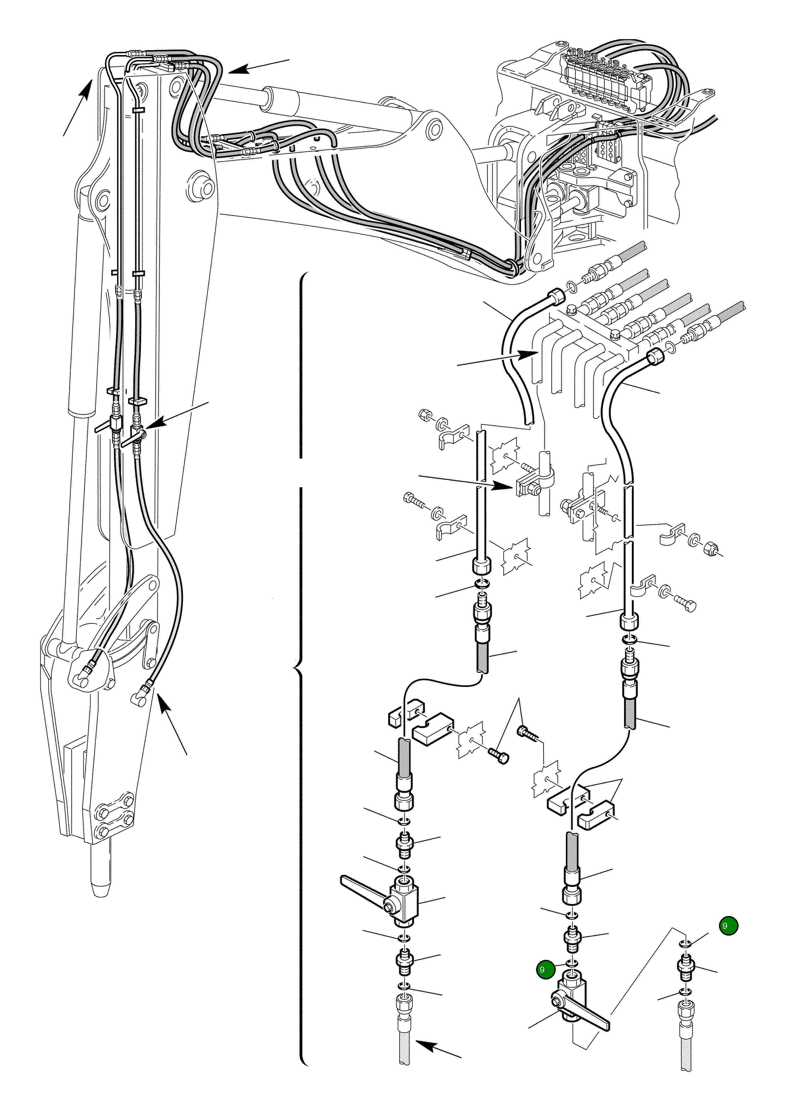 Кольцо уплотнительное (O-Ring) 855051019 Komatsu