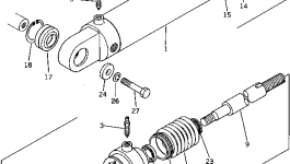 Провод 2691-6-14410 Komatsu