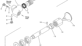 Кольцо уплотнительное (O-Ring) 6610-81-3670 Komatsu