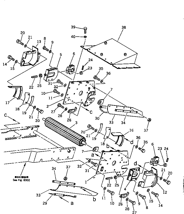 Болт 262-97-51840  Komatsu