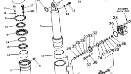 Кольцо 566-50-71230 Komatsu