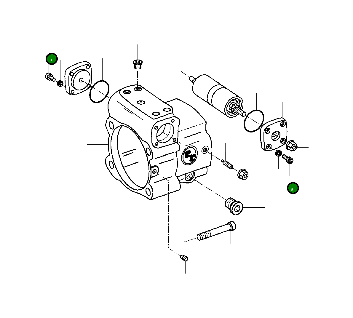 Болт 3034 361 R1 Komatsu