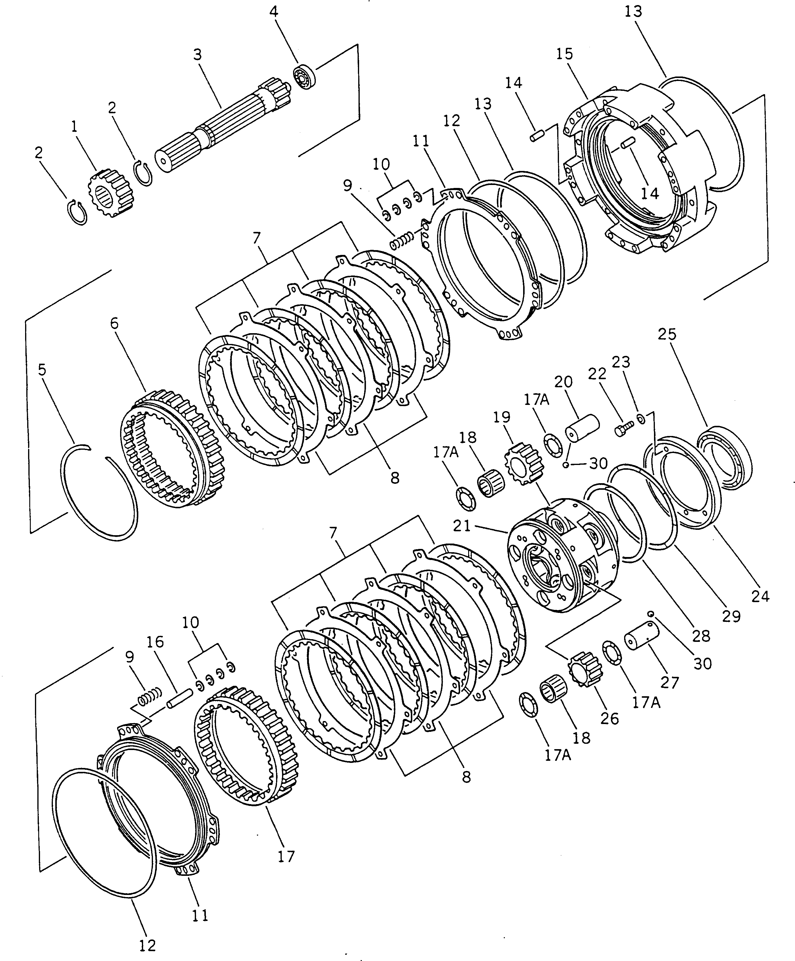 Кольцо 569-15-39510  Komatsu