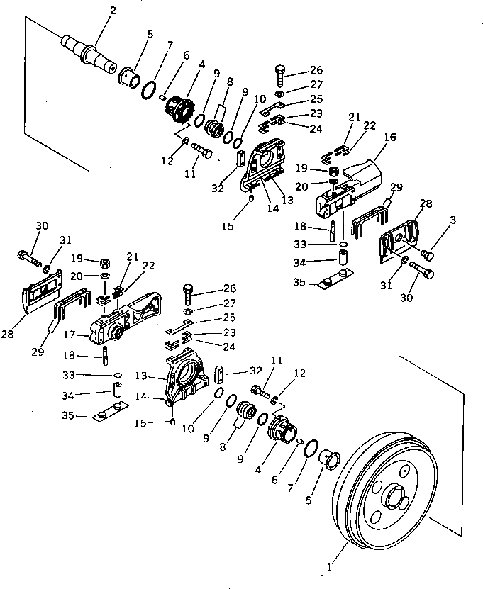 Болт 01011-82260 Komatsu