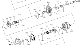 Болт BW061457 Komatsu