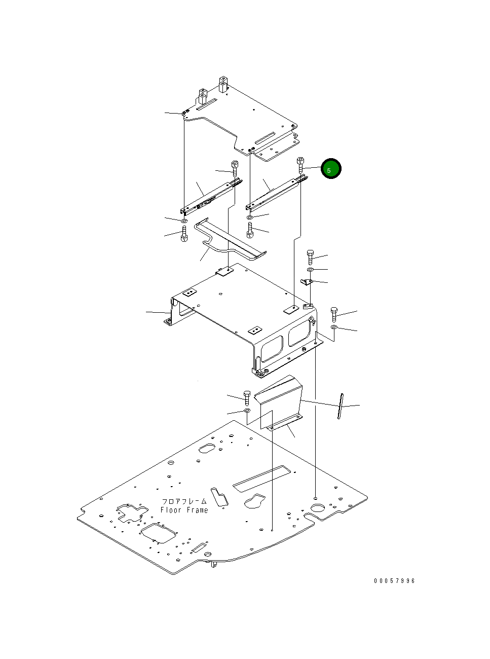Болт 01252-80816 Komatsu