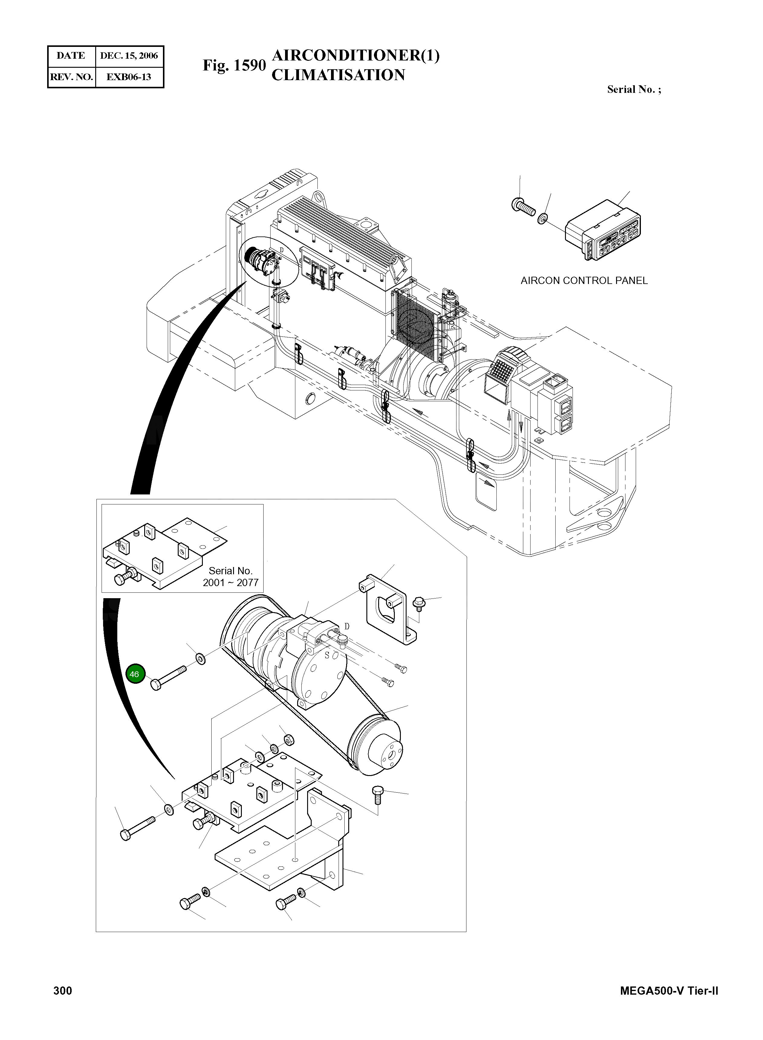 Болт S0557166 Komatsu