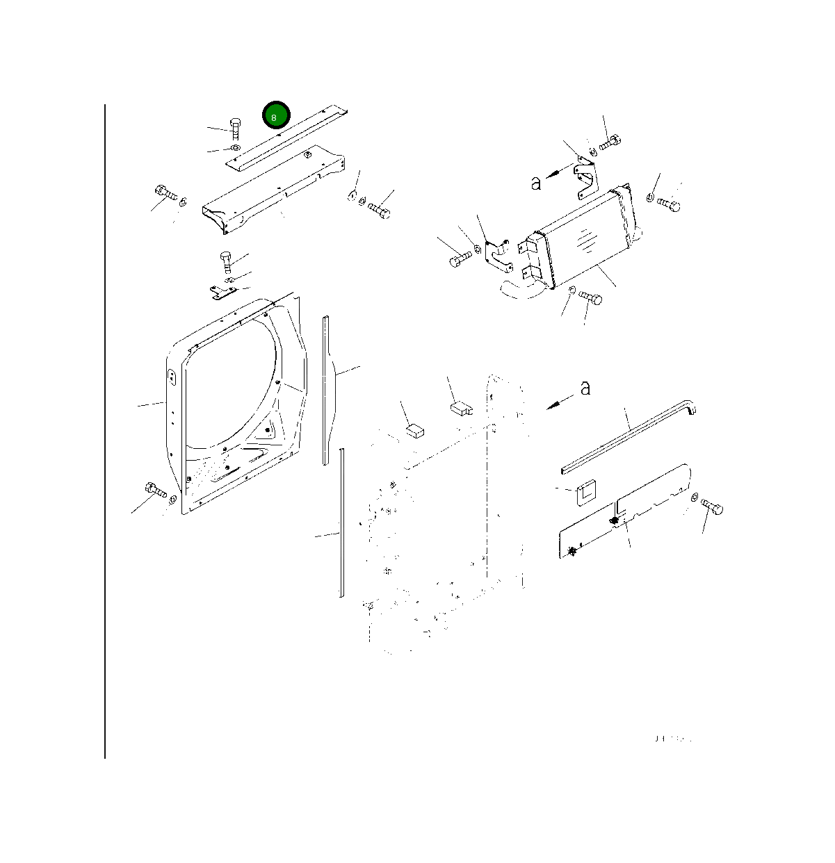 Крышка 2A5-03-25431 Komatsu