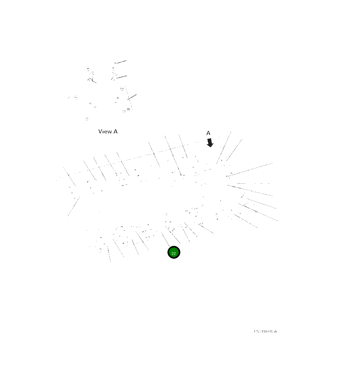 Крышка 208-54-A1790  Komatsu