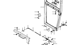 Крышка 1434 876 H1 Komatsu