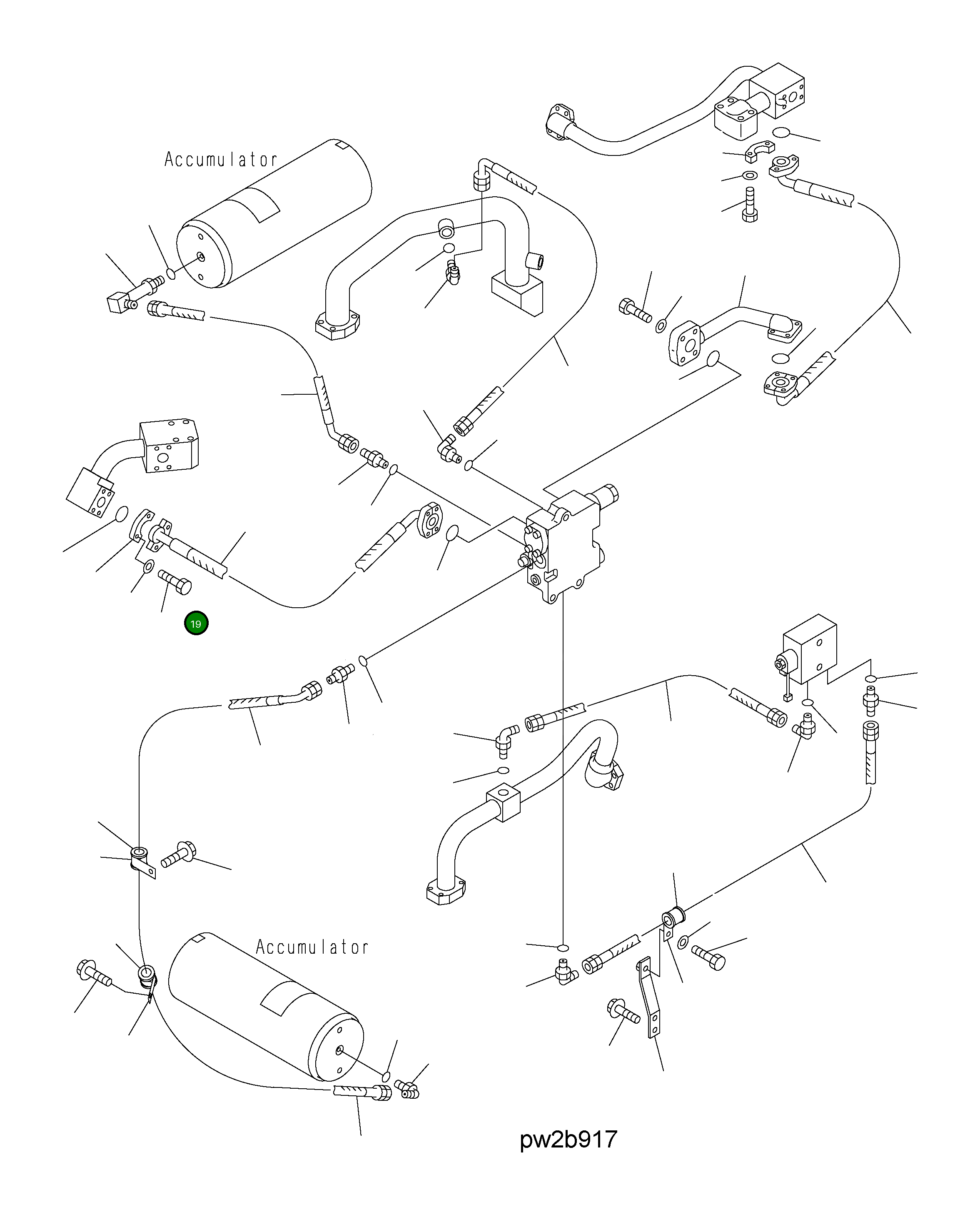 Болт 07372-71035  Komatsu