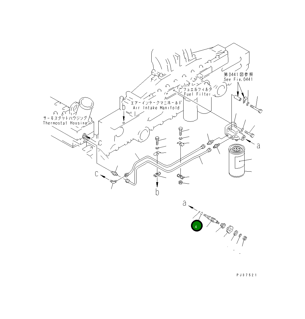 Кольцо уплотнительное (O-Ring) 07000-42014 Komatsu