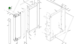 Крышка 2A6-03-A1760 Komatsu