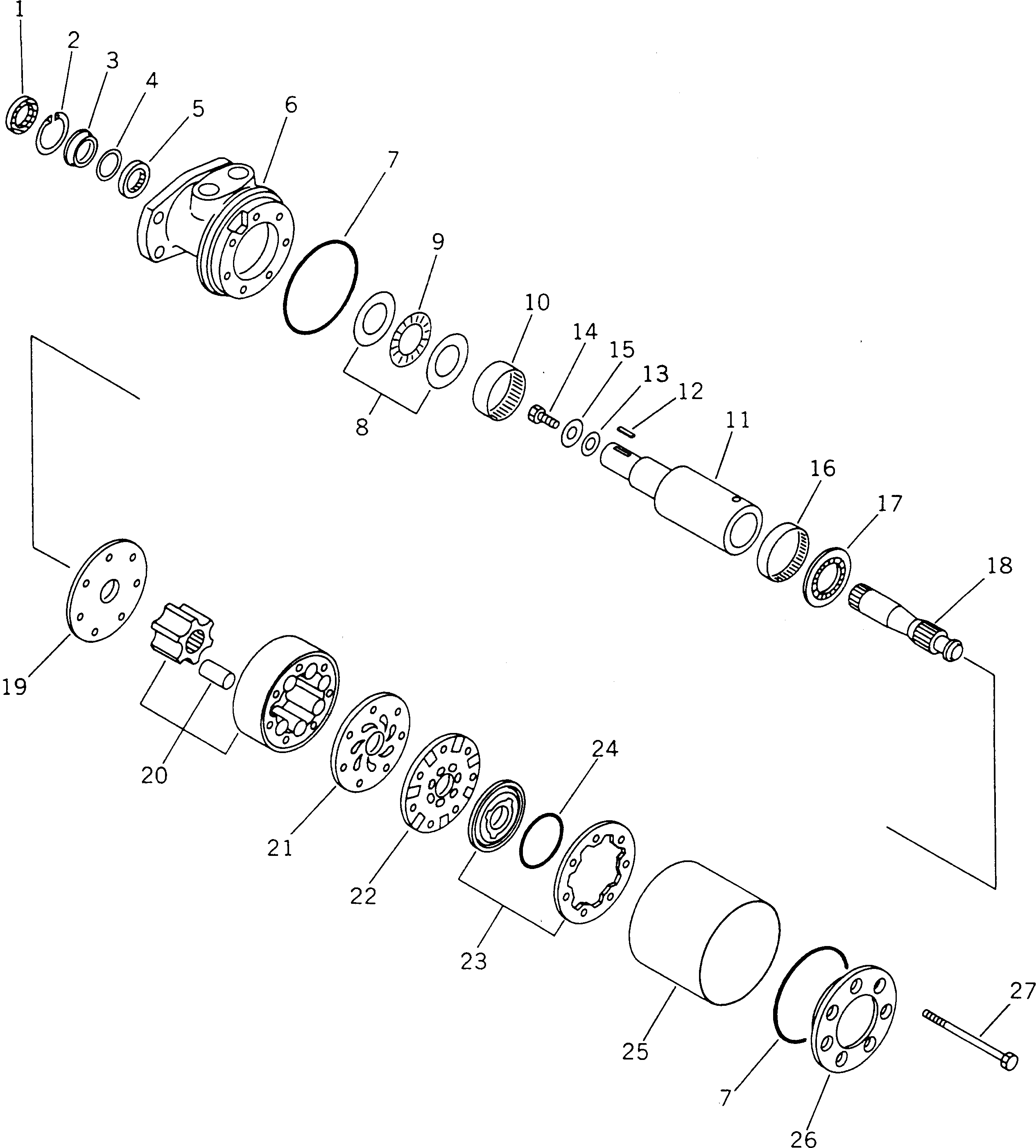 Болт 237-62-21350  Komatsu