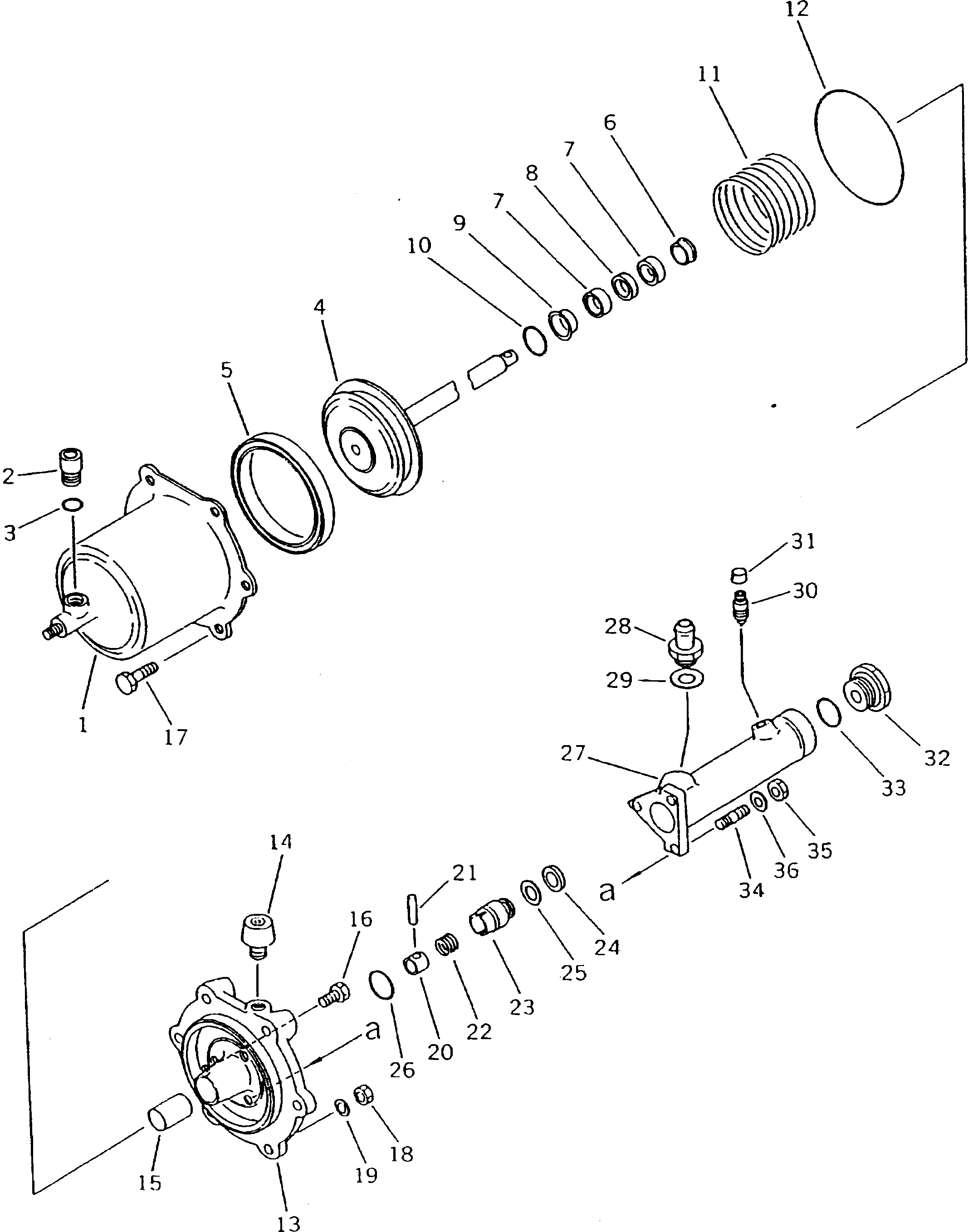 Болт 567-35-41350  Komatsu