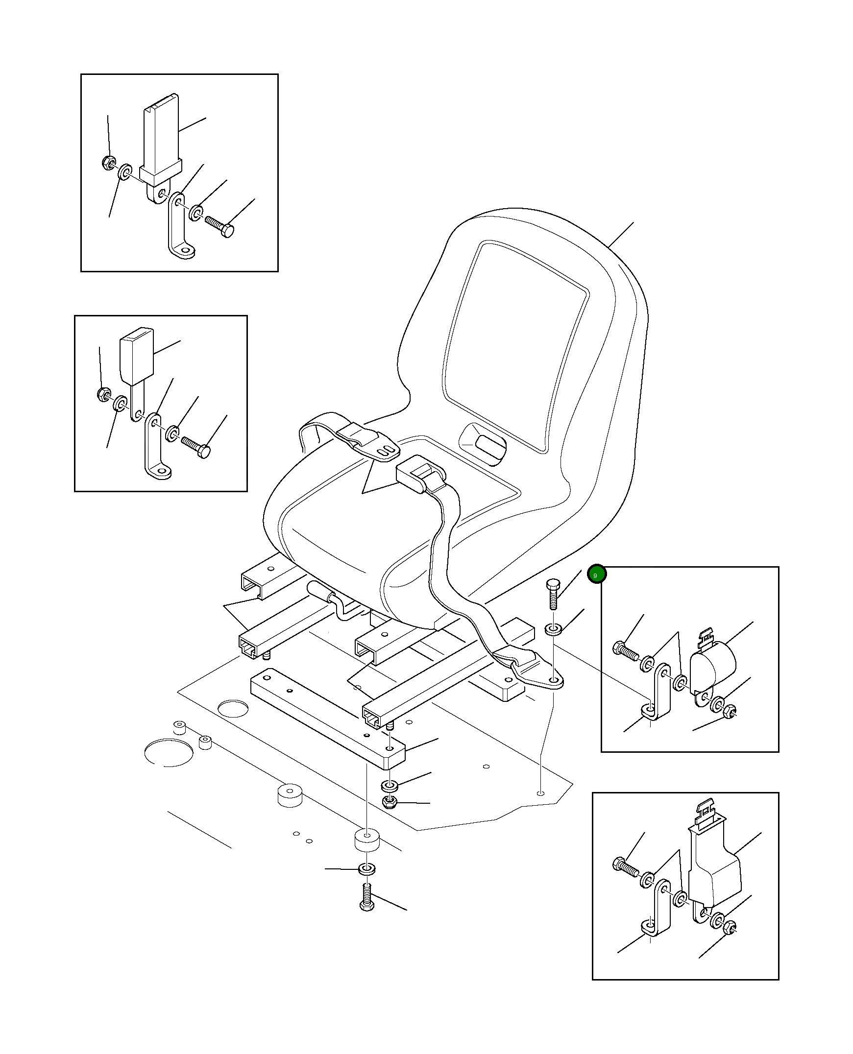 Болт 801015113 Komatsu