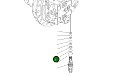 Кольцо уплотнительное (O-Ring) 702-75-11560 Komatsu