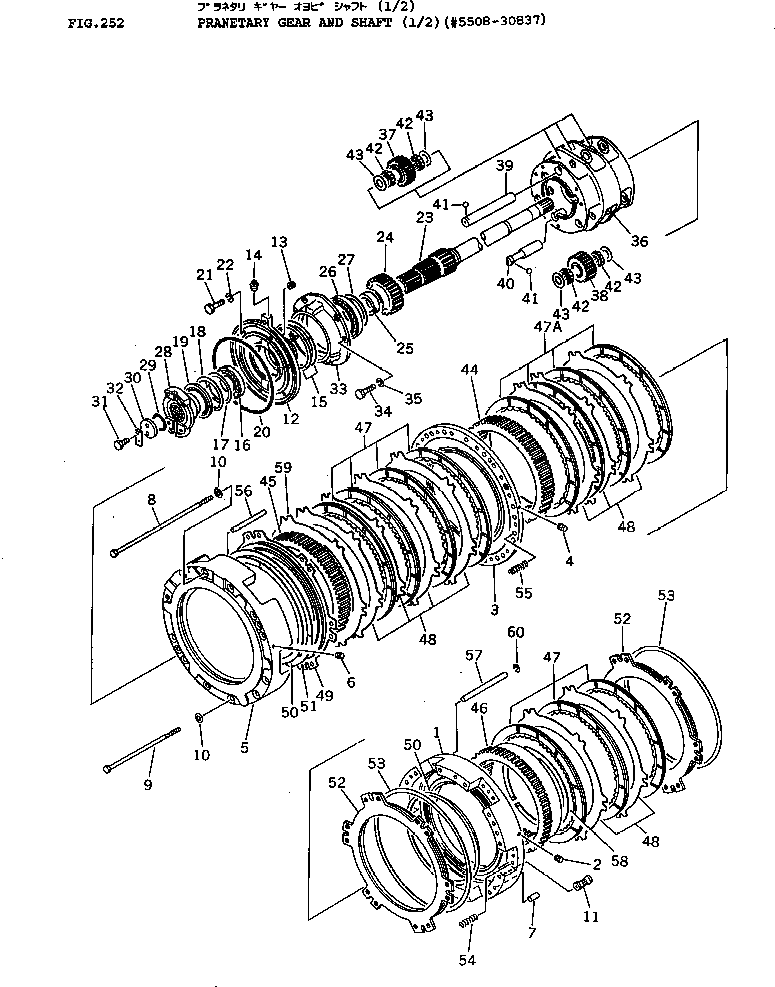 Болт 175-15-41191  Komatsu