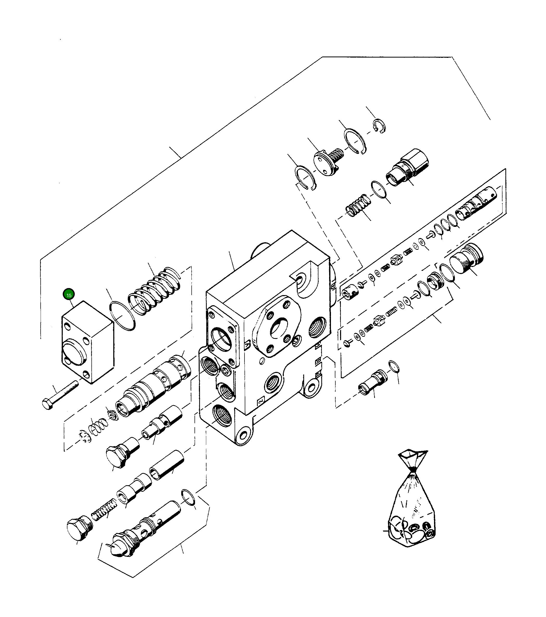 Крышка 3235296M1 Komatsu
