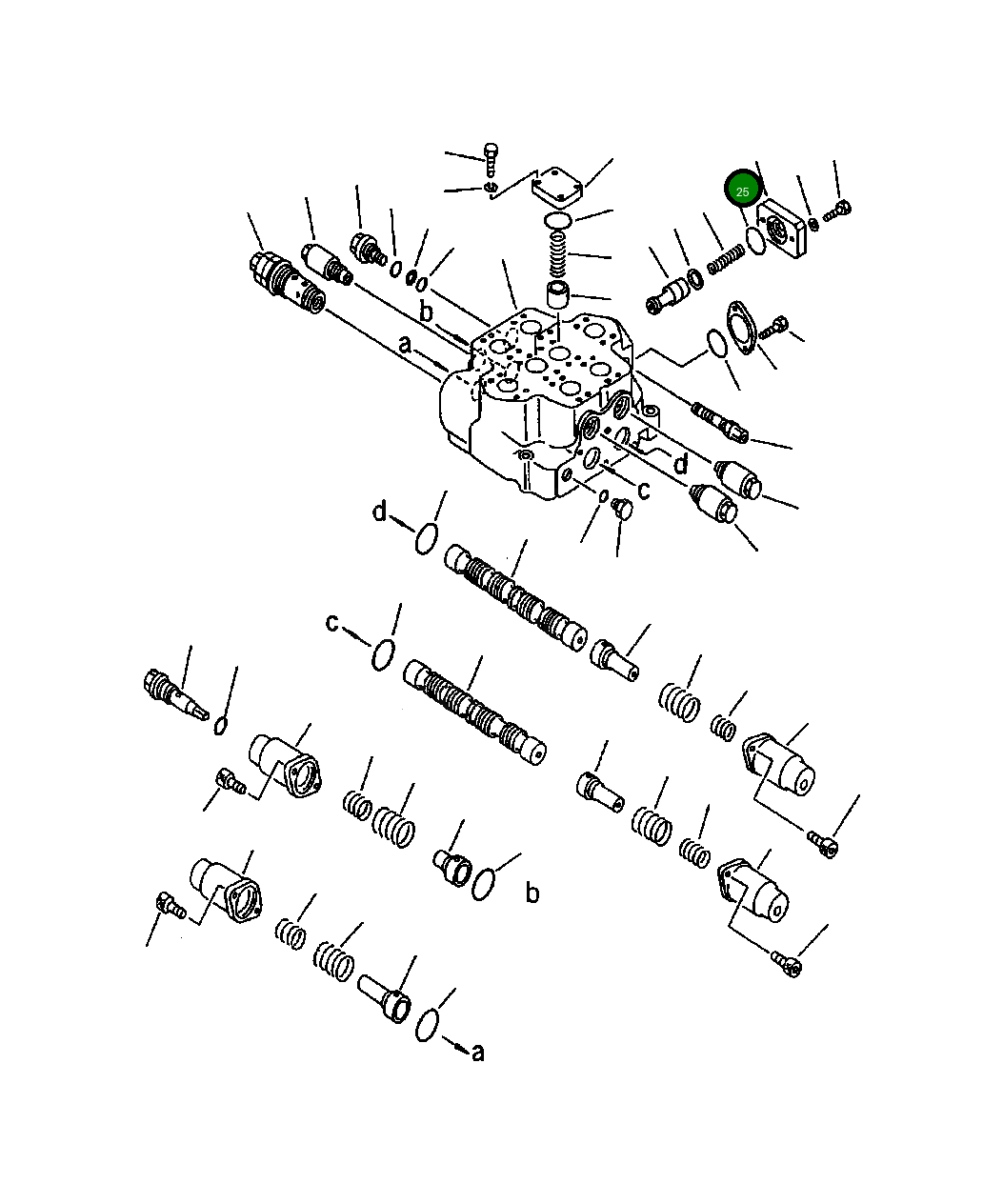 Кольцо уплотнительное (O-Ring) 07000-01348 Komatsu