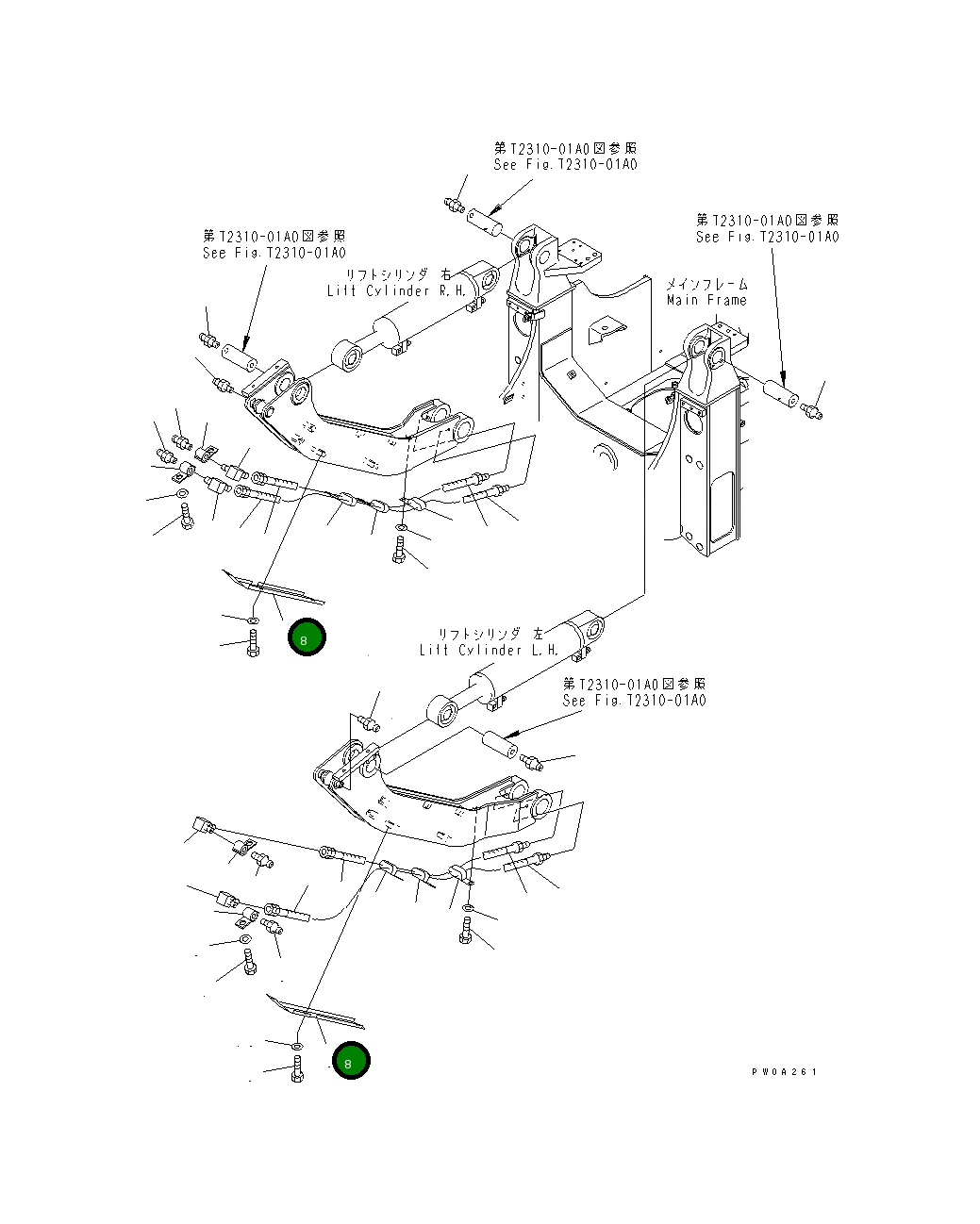Крышка 13G-71-63140  Komatsu