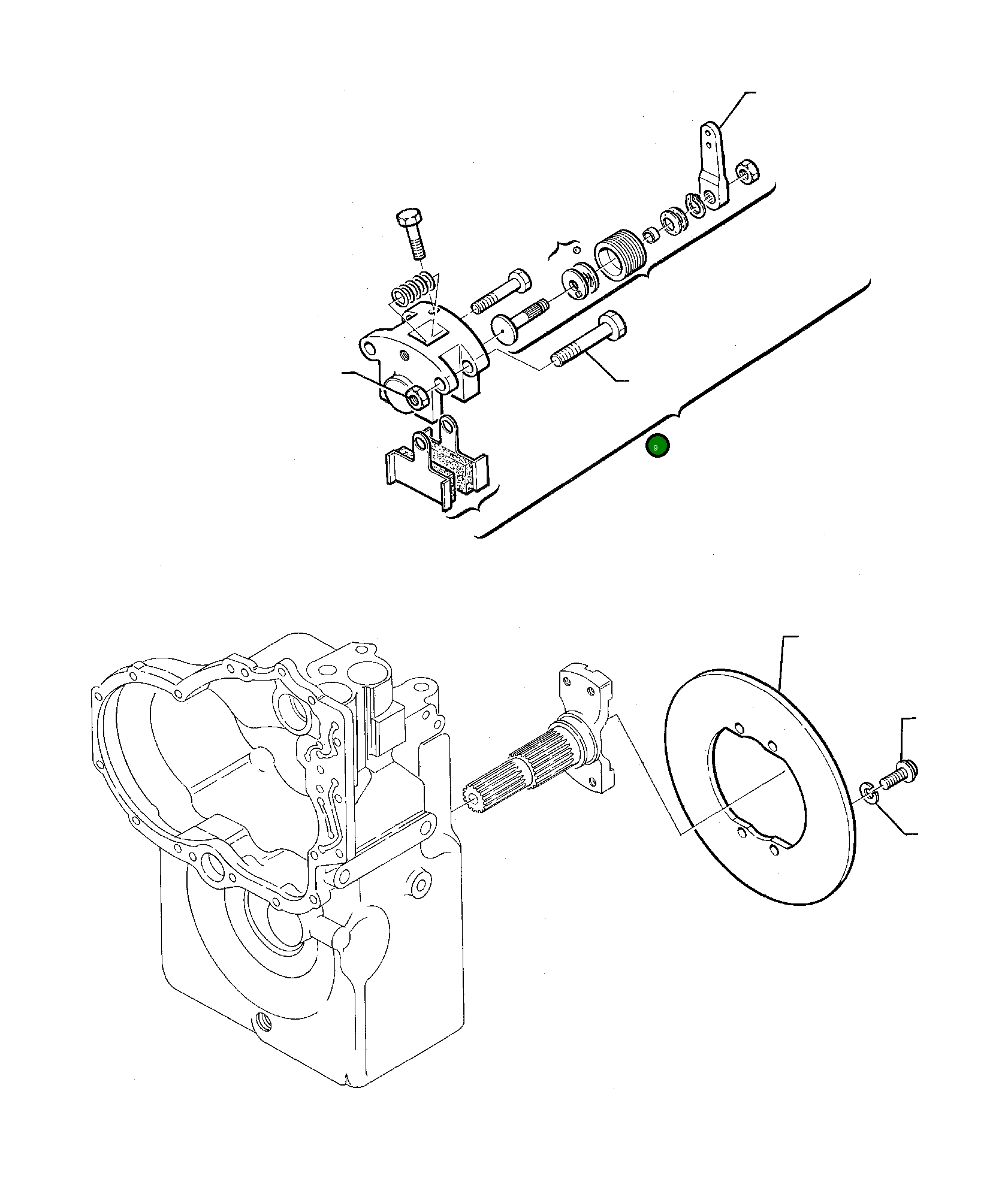 Болт CK017C864 Komatsu