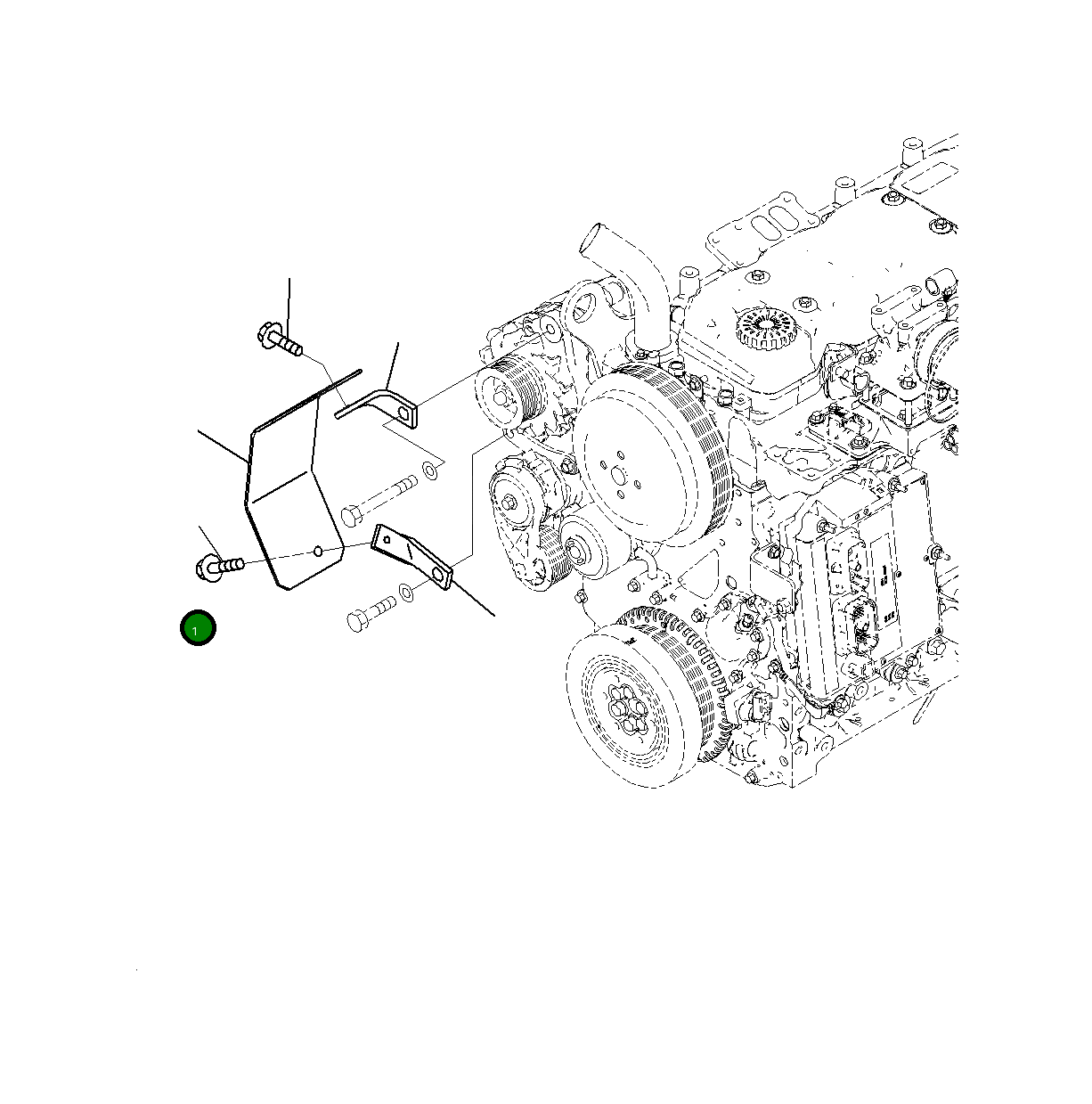Крышка 6754-81-6360 Komatsu