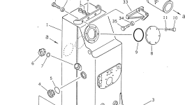 Крышка 426-60-15180  Komatsu