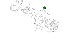 Крышка 20U-01-22110 Komatsu