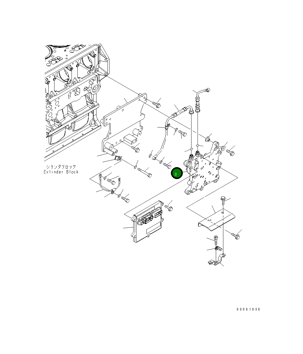 Кольцо уплотнительное (O-Ring) 6261-81-7130 Komatsu