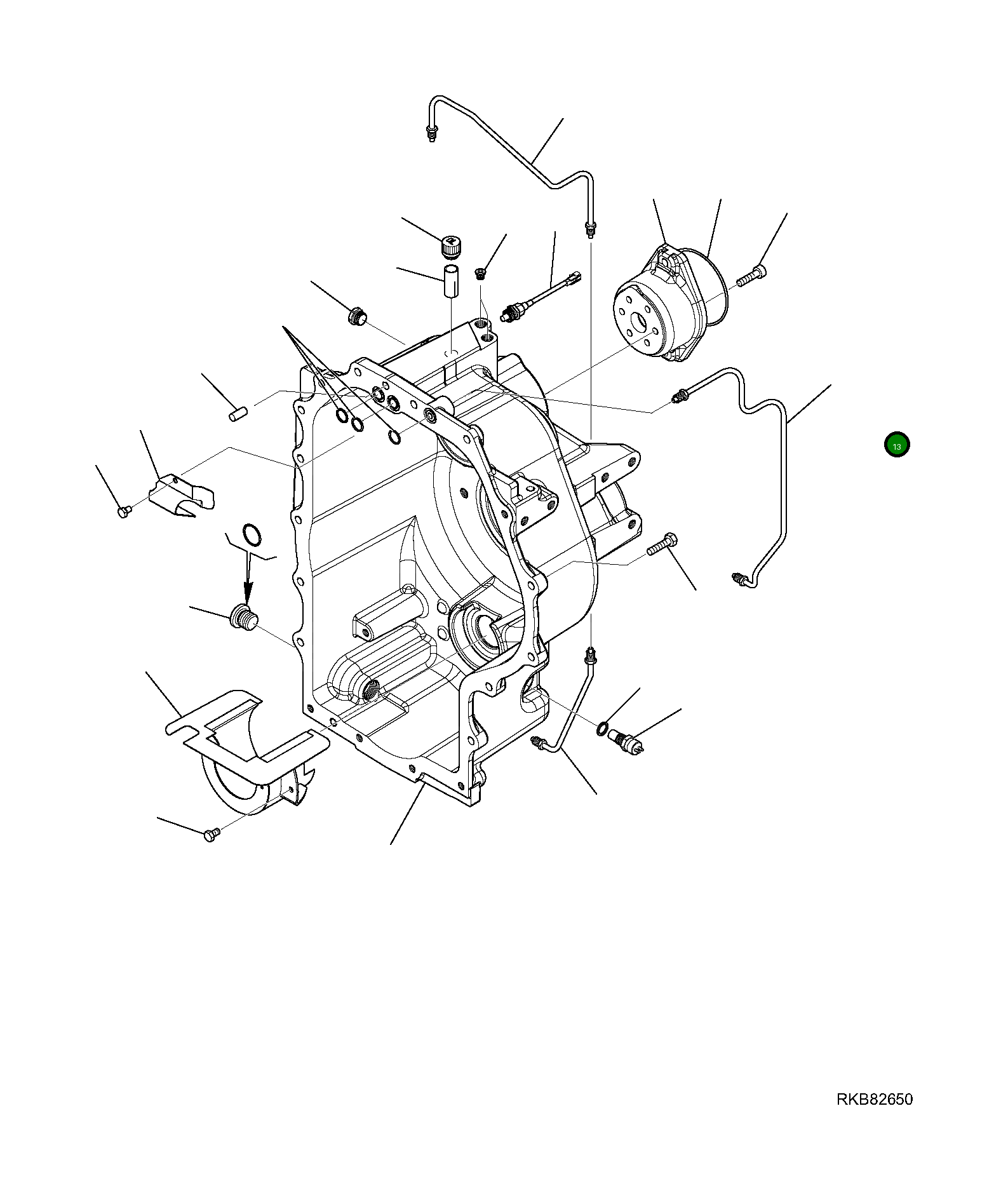 Болт CA0021409 Komatsu