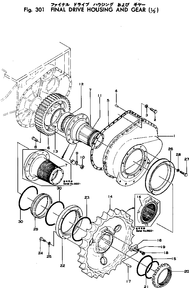 Болт 145-27-31460  Komatsu