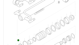Кольцо уплотнительное (O-Ring) 42T-63-H0P04 Komatsu