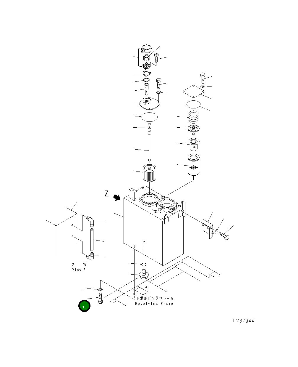 Болт 01010-81635 Komatsu