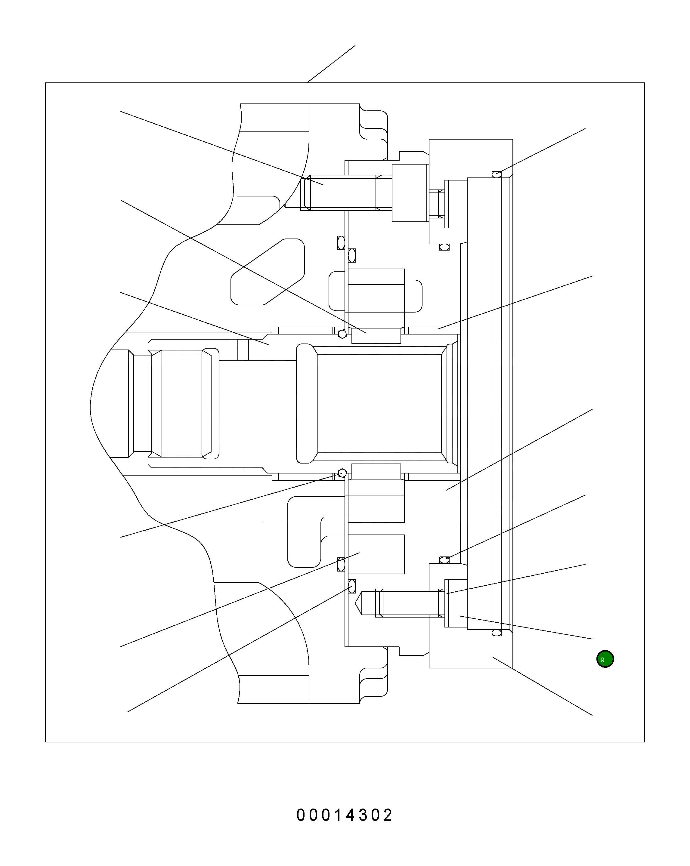 Болт UC1700831903 Komatsu