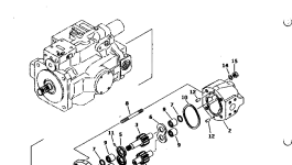 Шайба UC1303004711 Komatsu